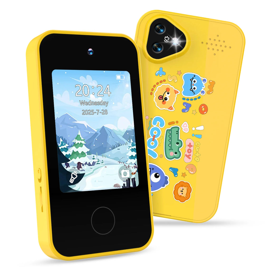 Kids Smartphone Toys, Kids Learning Toys with Dual Cameras, Kids Storytelling Phones, Early Childhood Educational Toys