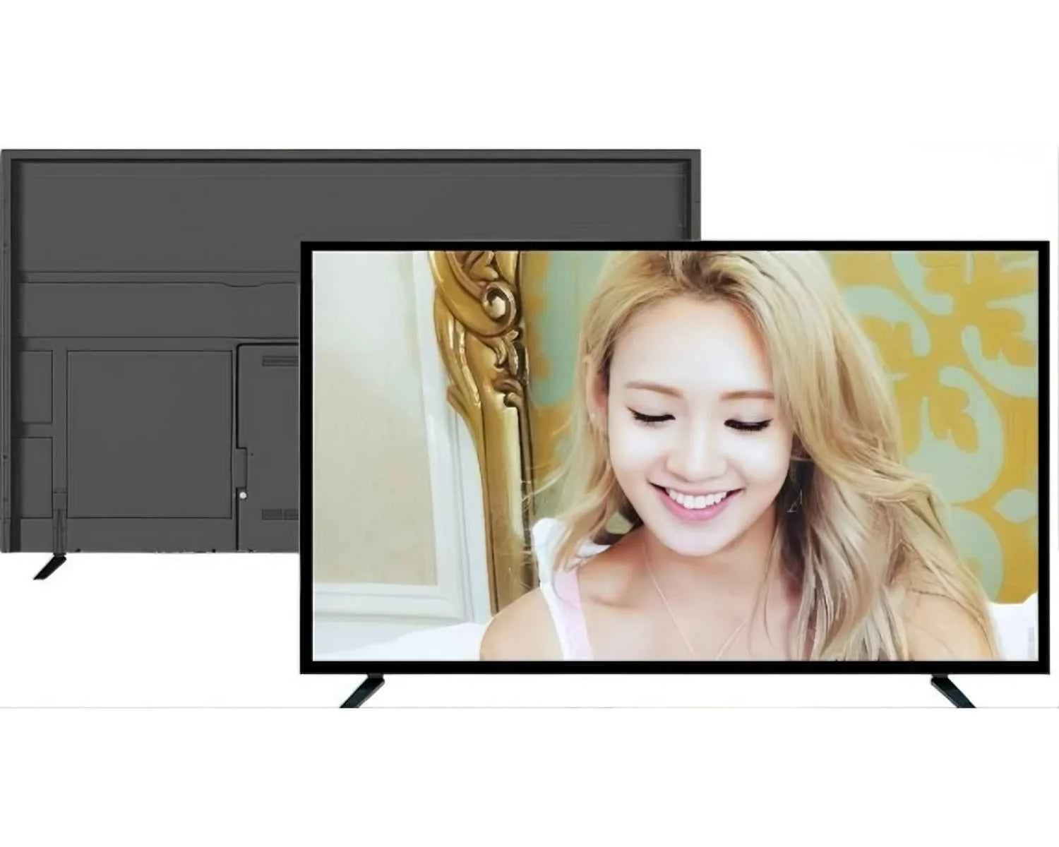 Smart LED 4K UHD TV Android System 19-65 Inch Flat Screen Television for Home Use, Global Voltage 100-240V