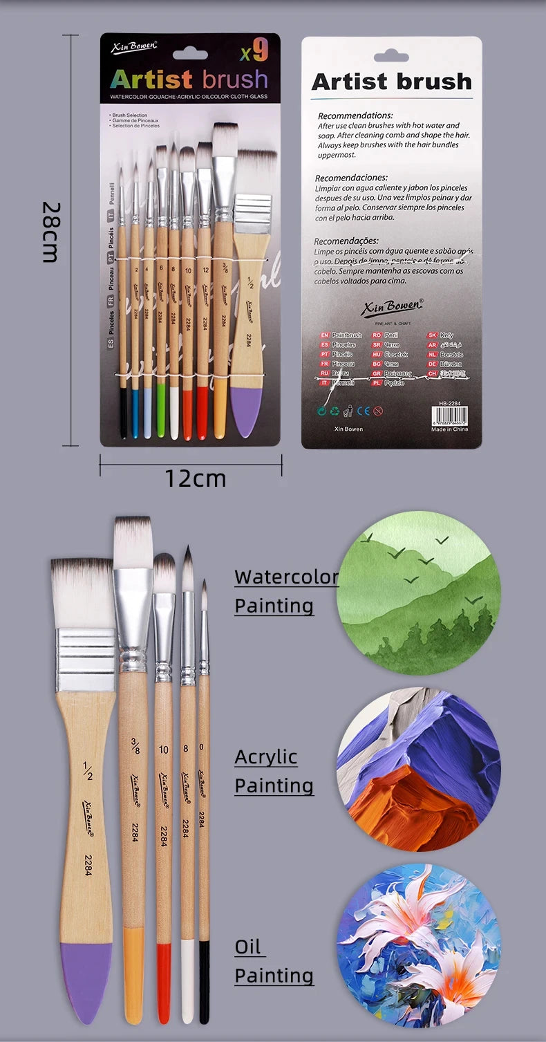 Paint Board Tools Artist Painting Tools DIY Student Artistic Brush Art School Tool Supplies For Art School Supplies Art Supplies