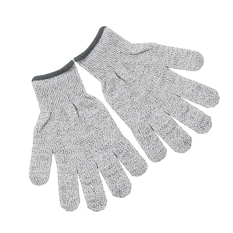 Grade 5 Anti-cut Gloves Safety Cut Proof Stab Resistant  Kitchen Scratch Resistant Glass Cutting Safety Protection For Gardeners