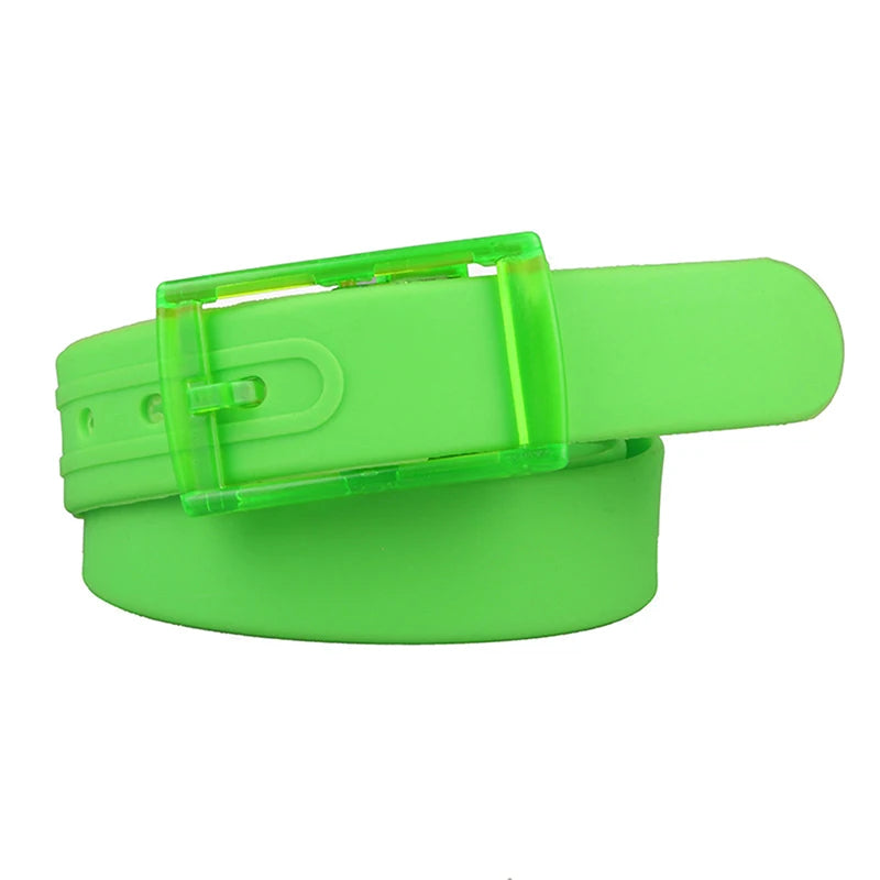 Candy Type Fashion Men And Women Lovers General Belt Silica Gel Plastic Defence Allergy Environmental Protection