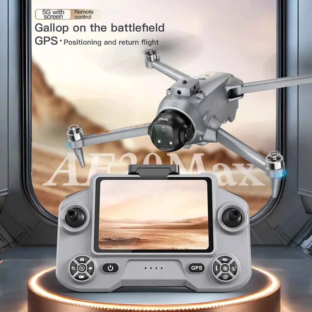 AE20 Drone Vocation GPS Return Lifting Airdrop 3km 25min Battery Voice broadcast Intelligent Positioning Remote Control Aircraft