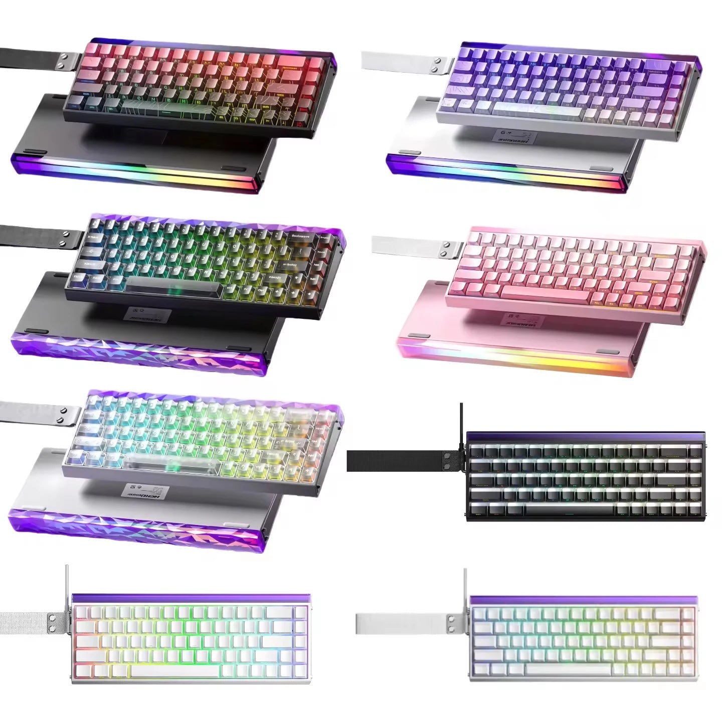 AULA HERO68 HE Magnetic Switch Wired Gaming Keyboard Rapid Trigger 8K Return Esports Gamer Keyboard RGB Wired Gaming Keyboard