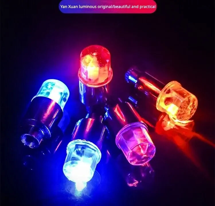 2/4/8Pcs Tire Valve Cap Lights Durable Tire Lights For Car Air Valve Caps With Lights For Motorcycles Bicycles Electric /*-