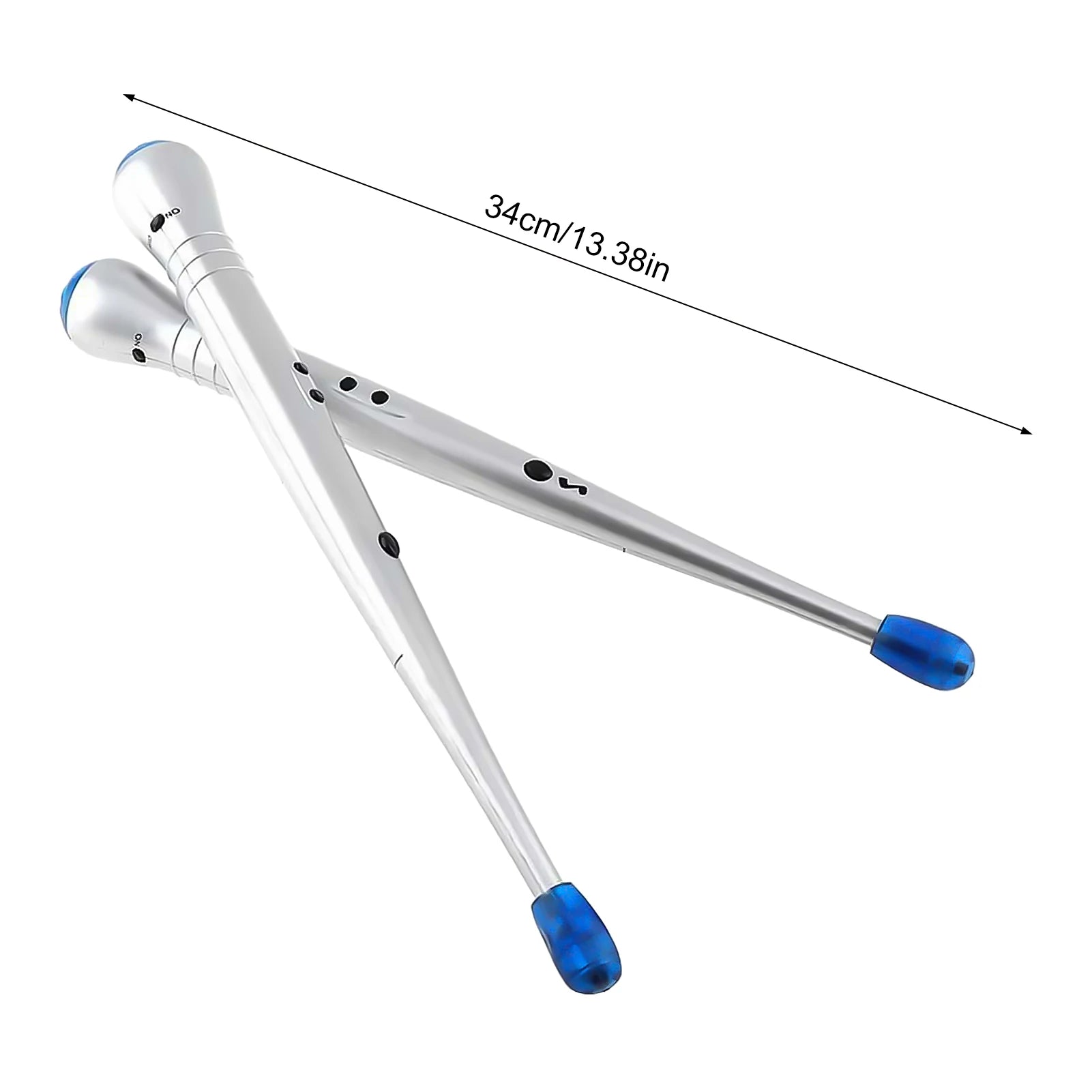 Kids Electronic Air Drum Sticks Motion Sensor Virtual Rhythm Toy Built In Sound Safe ABS Silicone Drum Sticks For Child Music