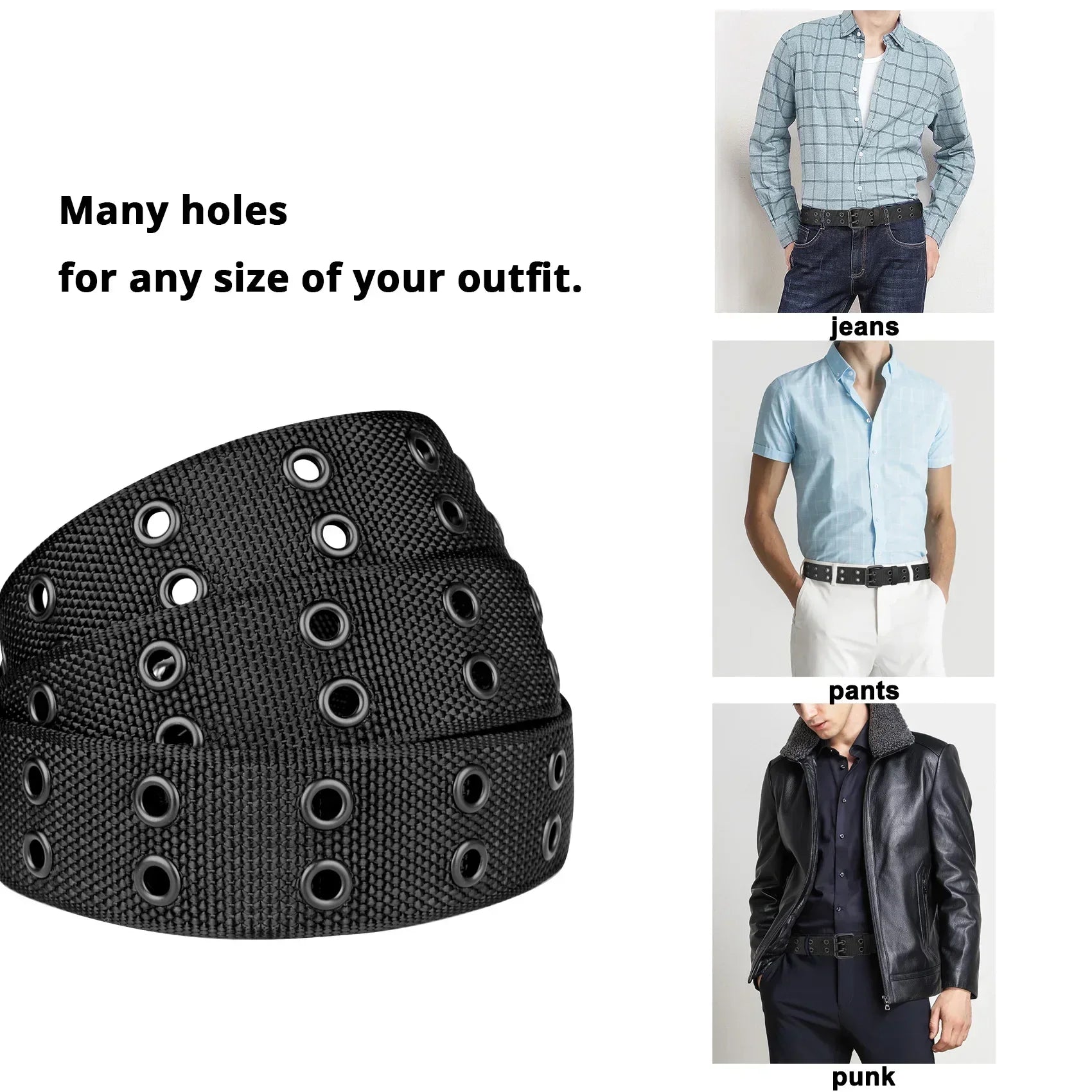 New Men Breathable Nylon Fabric Belt outdoor sport Belt Pin Buckle Trousers Jeans Belt Men Tactical Belt