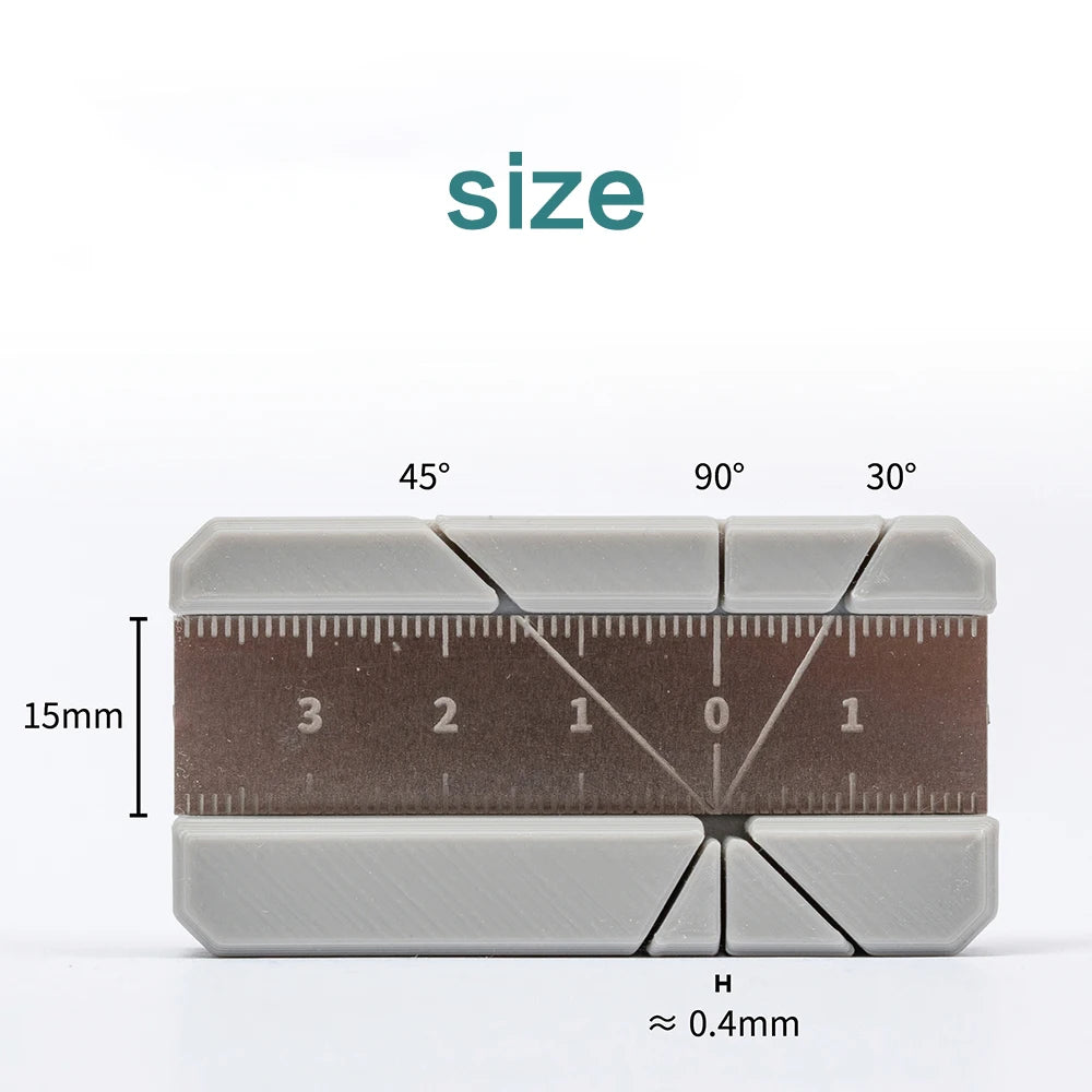 DIY woodcraft hand model making tools, fixed angle cutting auxiliary tools, handcraft miniature landscape tools