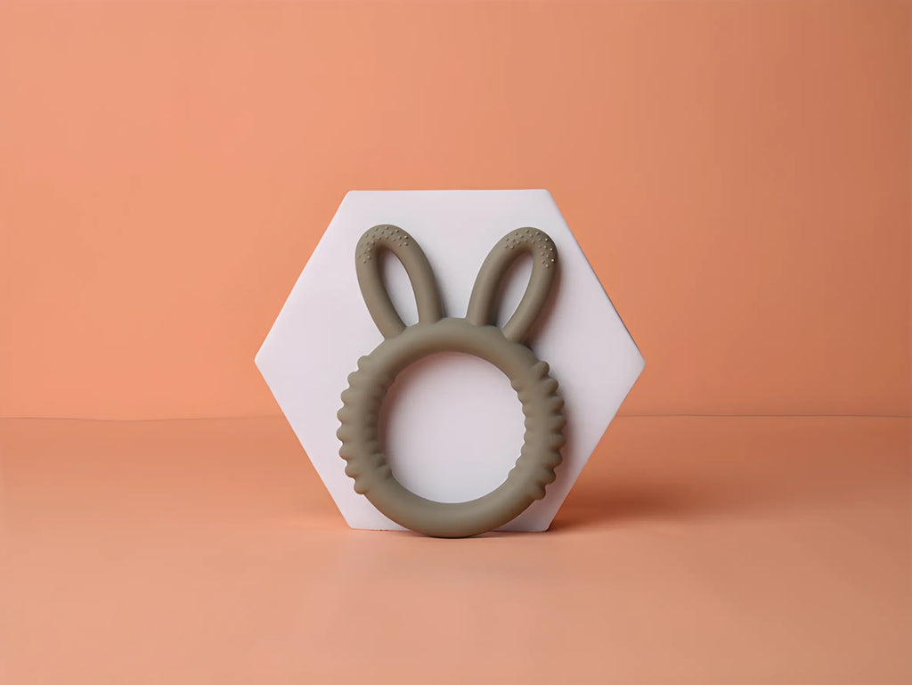Baby Silicone Teether Bunny Baby Pacifier Bite Happy Children Teething Toys Maternity & Baby Products
