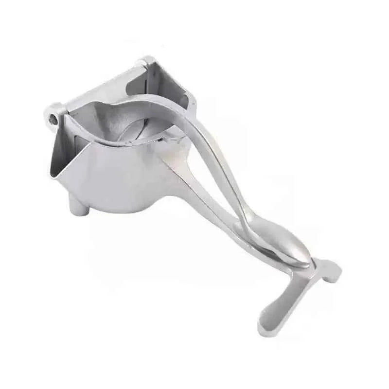 Fruit Juice Squeezer Heavy-Duty Metal Easy Manual Citrus Press Juicer Ergonomic Handle Durable Lemon Squeezer for Fresh Juice