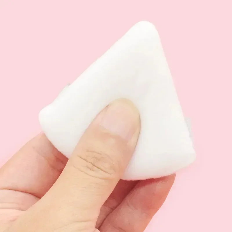 2/5/10/20Pcs Triangle Powder Puff Wet Dry Use For Loose Powder Liquid Cosmetic Soft Plush Powder Puff Makeup Foundation New In T