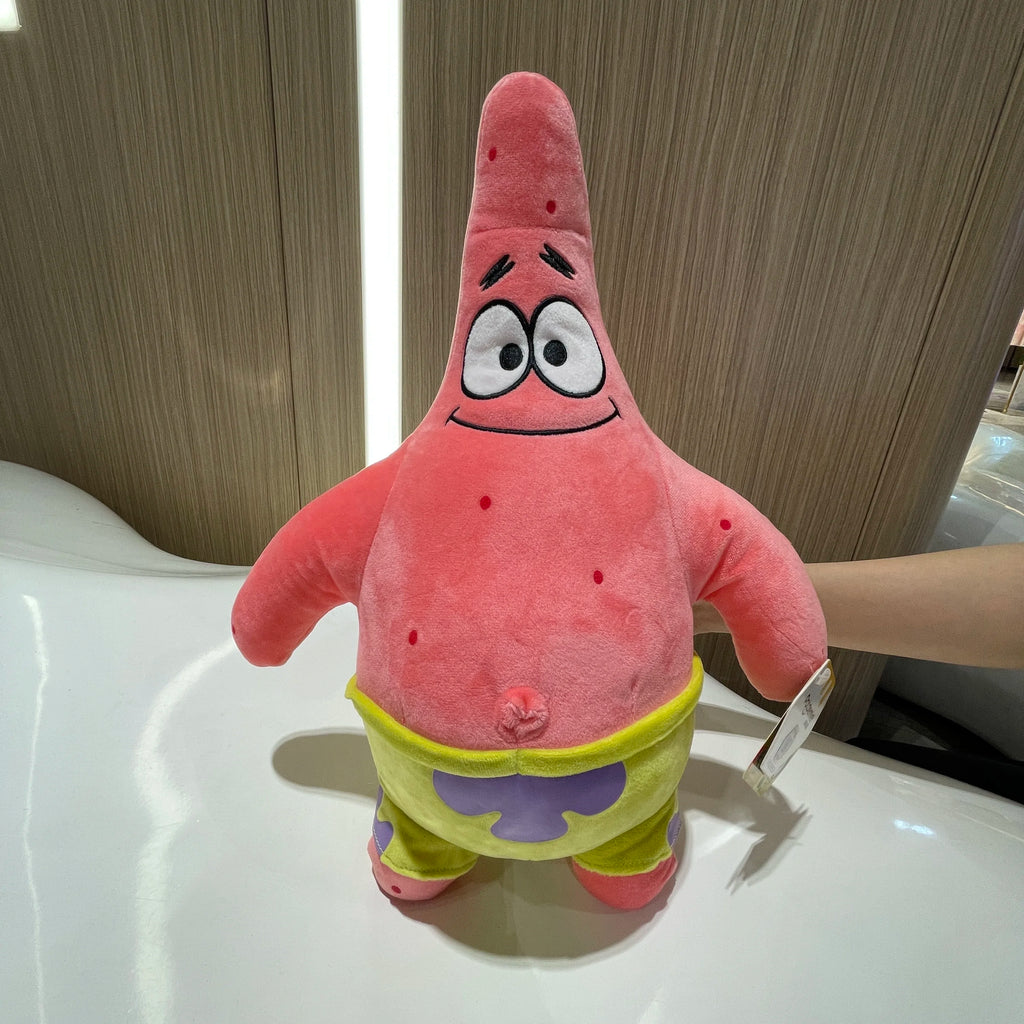 Genuine Anime Spongebob Squarepants Patrick Star Squidward Eugene H. Krabs Gary Kawaii Cartoon Stuffed Plush Toys Birthday Gift