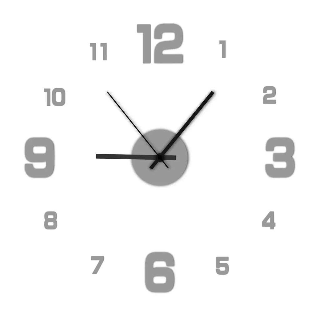 DIY Modern Design Large Wall Clock Fashion Decorative Living Room Wall Clock Home Decoration Clocks Decor Decoration for Bedroom