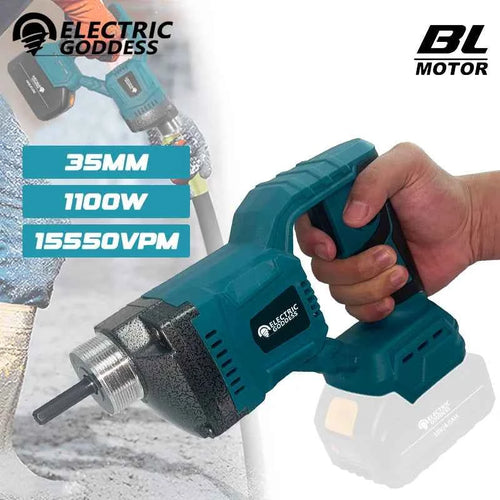 1100W Concrete Mixing Tool Wireless Electric Cement Concrete Vibrator For Concrete Mixing Power Tool For Makita 18V Battery Pin