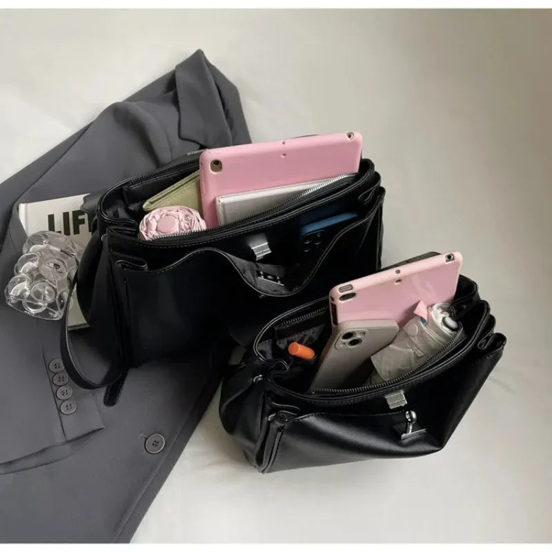Fashion Large Capaci Platinum Bag Casual Crossbody oulder Bag for Women Faionable Underarm Bag Modern Neutral Sle New Style 2026
