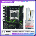 MACHINIST X99 PR9-H Motherboard Optional Xeon E5 2640 V4 LGA 2011-3 CPU Kit Set 16GB DDR4 Memory RAM NVME M.2