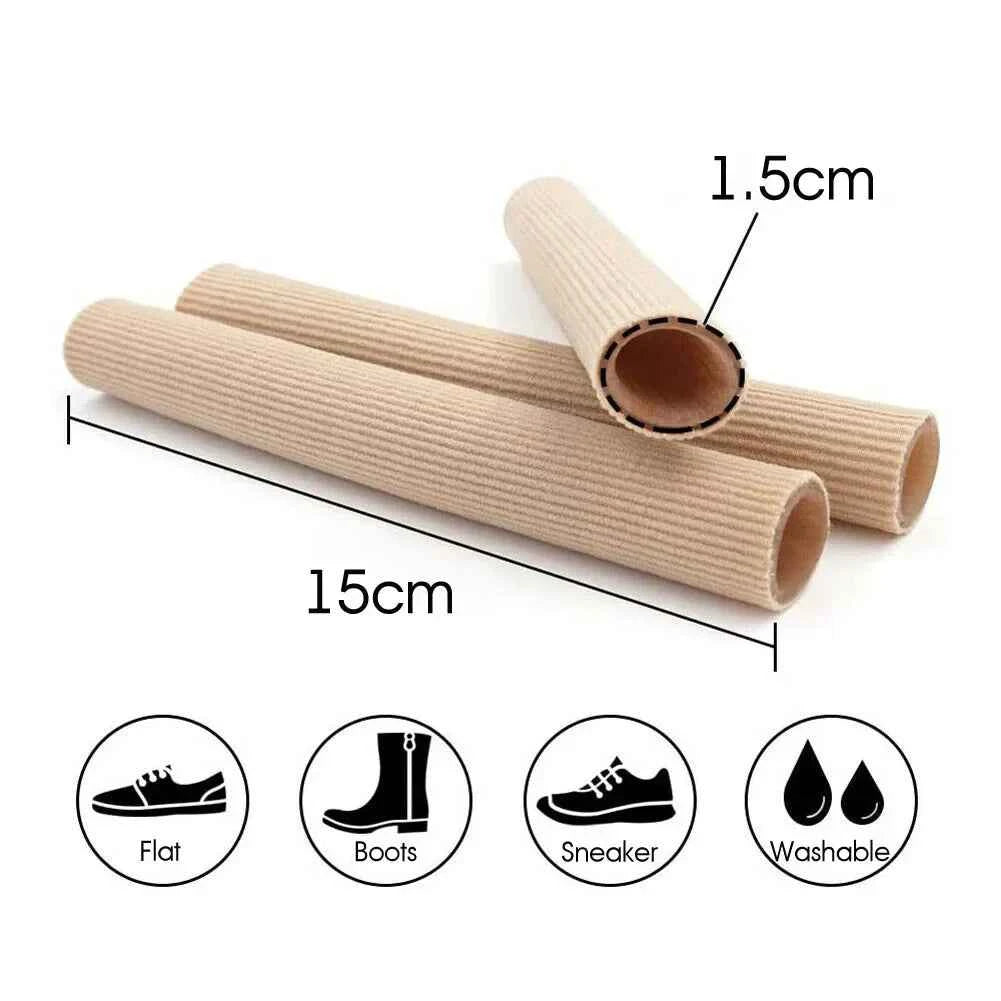 Elastic Fiber Gel Toe Protectors - Non-slip Silicone Finger Cots & Toe Tubes | Foot Care Accessories for Comfort & Protection Mu
