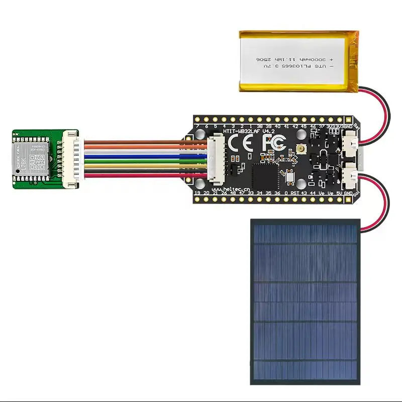 Meshtastic Heltec Wifi LoRa 32 V4 0.96inch OLED ESP32 SX1262 GPS  Solar Powered Dev-Board WiFi BLE Low Power For Arduino IoT