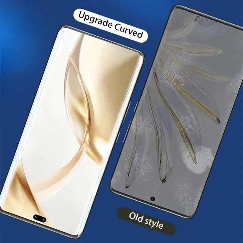 2Pcs 3D Full Coverage Tempered Glass For Honor Magic 7 6 5 Pro X9C X8a Screen Protectors For Honor 300 200 100 90 Pro Ultra HD