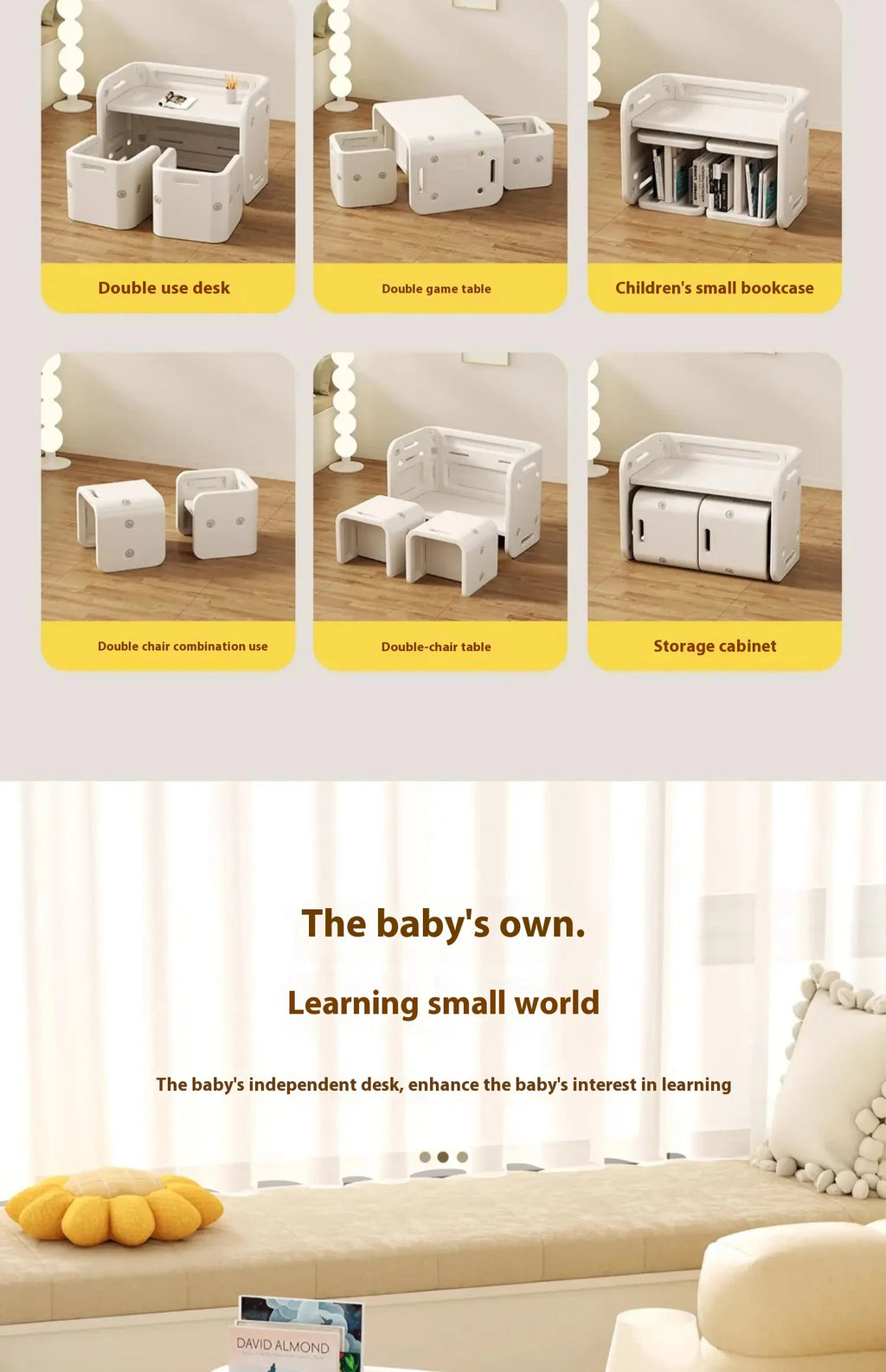 Children Desk Kids Furniture Study Domestic Table Small Desk Children's Bedroom School Appliance Biurko Dla Dziecka Set Desk