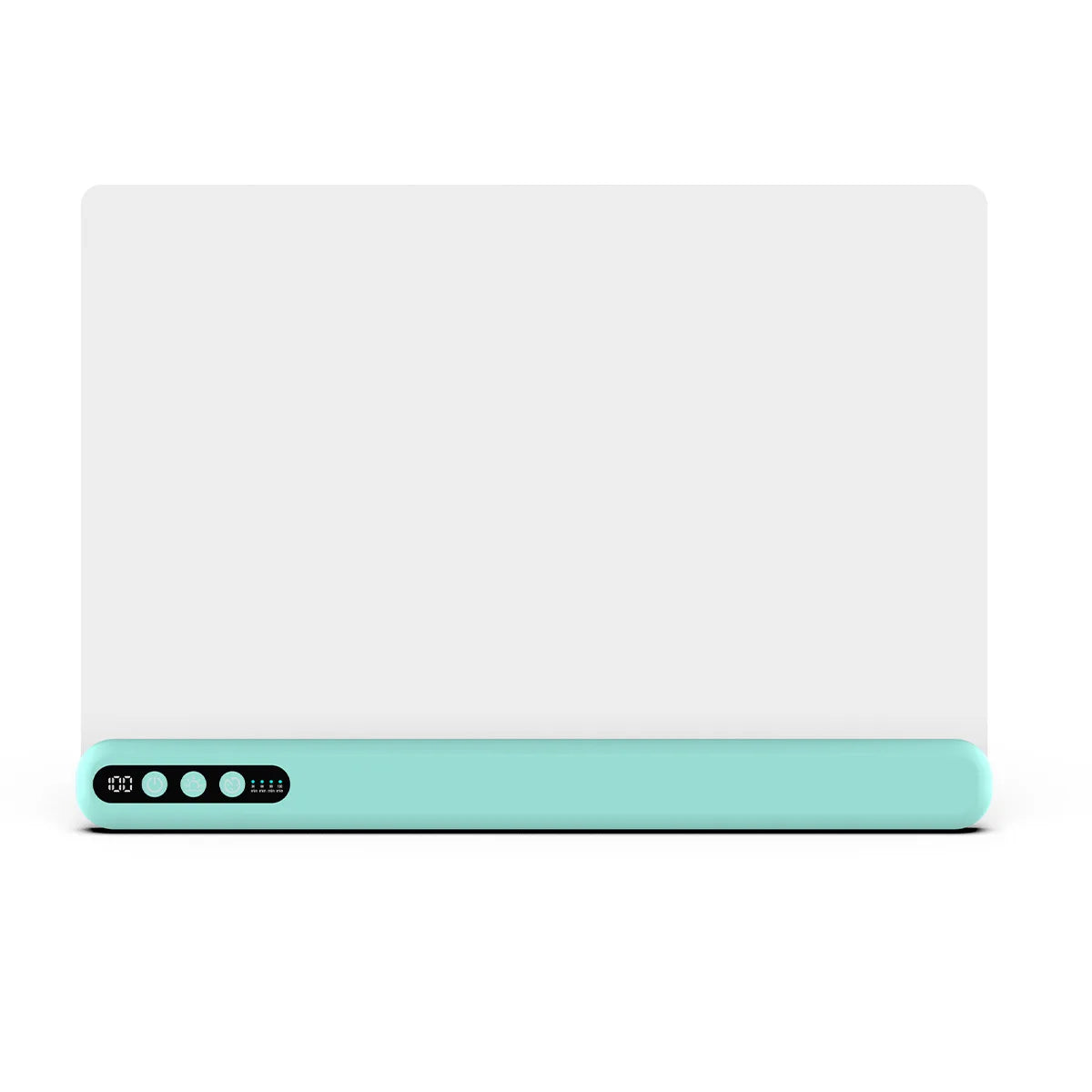 Blue 35x23cm Color LED Neon Drawing Board with Timer and Battery Display