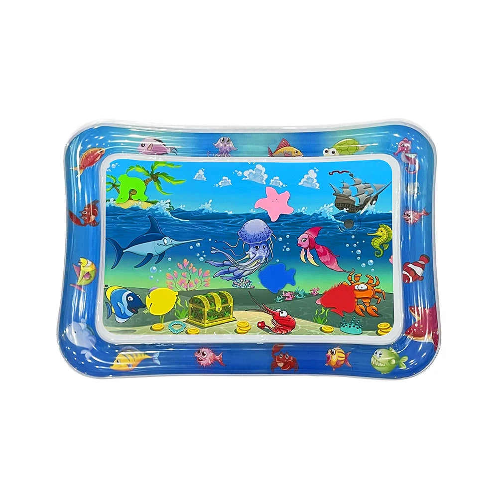 1pc Inflatable PVC Playing Mat Baby Play Water Mat Toddler Pad Kids Early Education Activity Toys Mat Cushion Gift