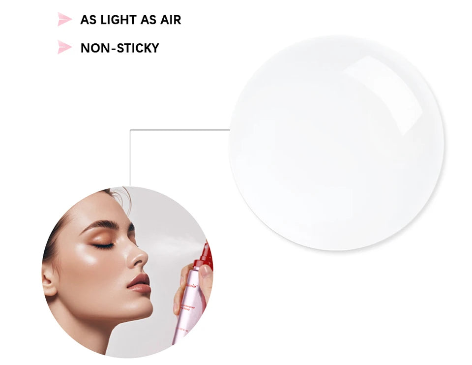 Mattifying Oil Control Setting Spray Waterproof Anti-sweat Quick Fix Makeup Spray Portable Matte Base Makeup Fixer