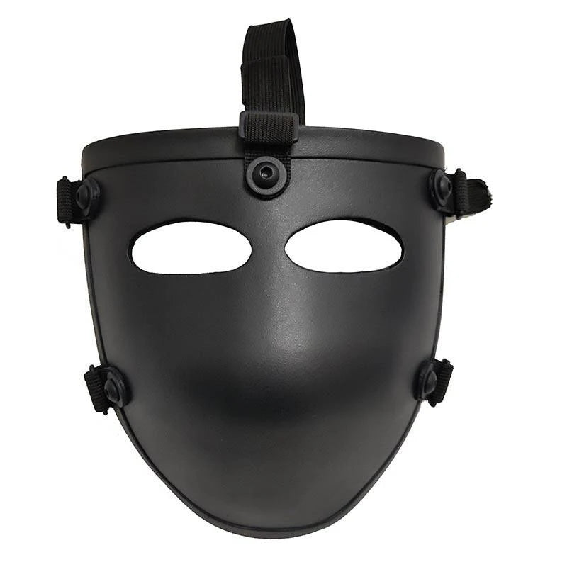 Mask Aramid NIJ IIIA Full Facial Cover Tactical Face Shield