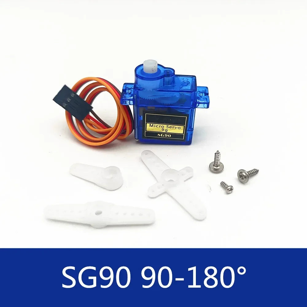 Servo Metal Gear for Model Helicopter Boat For Arduino DIY Toy Airplane Fixed Wing Helicopter 90 180 360 SG90 MG90S MG995 MG996R