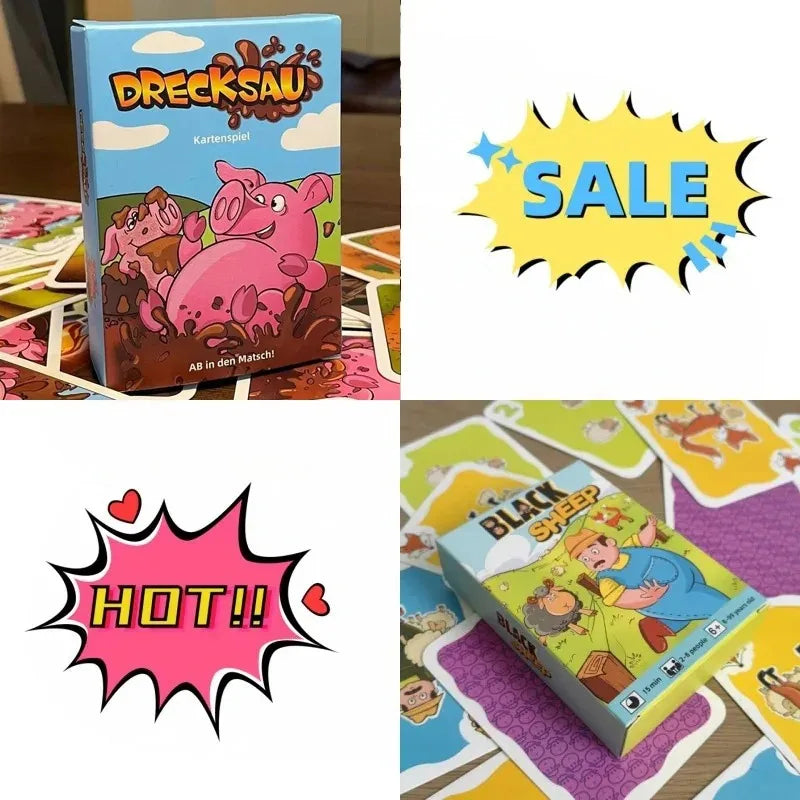 Chiu Chiu Chicken Board Game for Kids Ages 5-8, Family Card Party Game, Educational Intellectual Toy Gift
