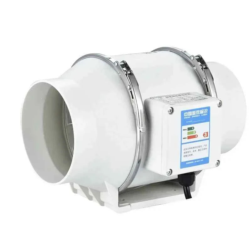 Exhaust Fan Home Mute Inline Duct Fan Bathroom Exhaust Fan Ventilation Equipment Kitchen Bathroom Wall Mounted Air Purifying Ve