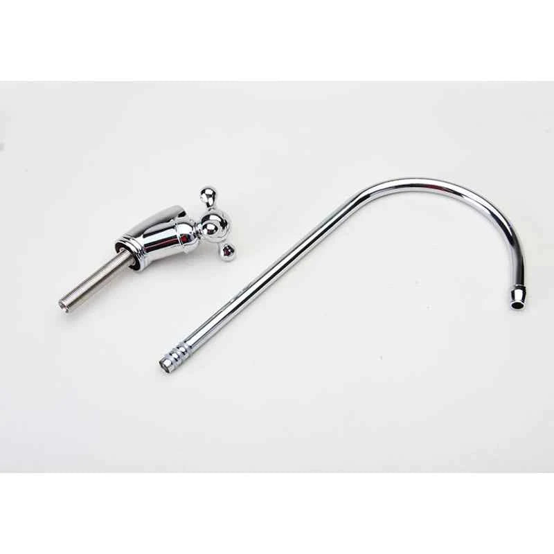 Gooseneck Water Purifier Faucet 1/4" Thread Interface Water Filter Parts Kitchen Direct Drinking Water Reverse Osmosis