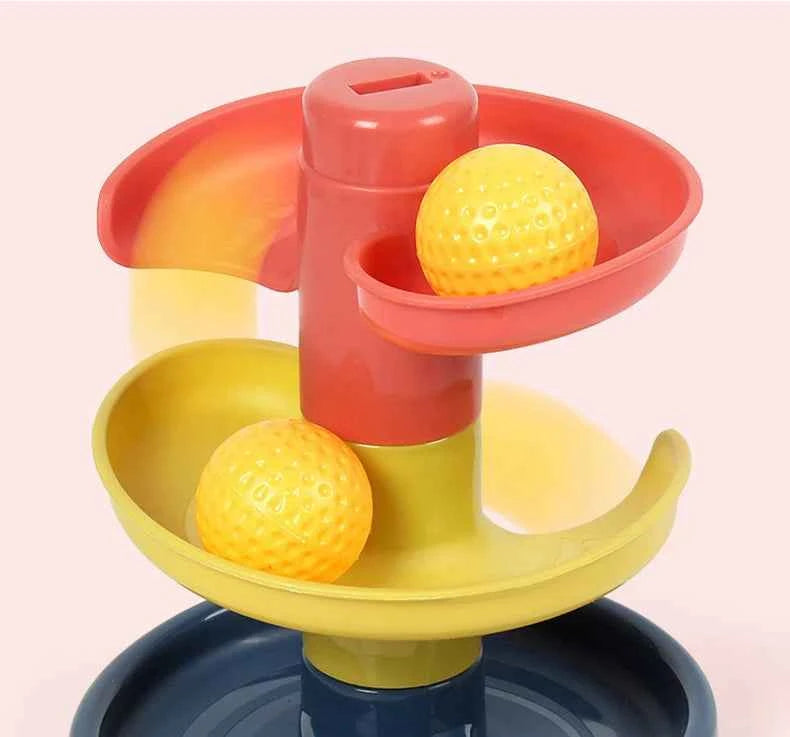 Montessori Toys Baby 0 12 24 36 Months Track Rolling Ball Push Pop Sliding Ball Early Education Toys Games Children Sensory Toy