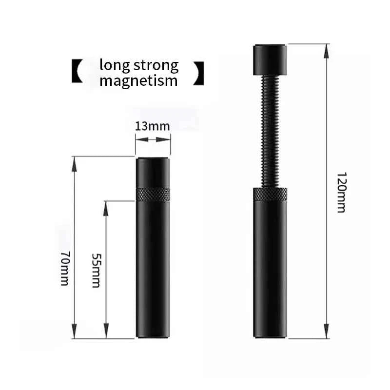 Aluminum GPU Holder Vertical Telescopic Rotating Stand Magnetic Bracket Video Card Holder Graphics Card Bracket Support 27-120mm