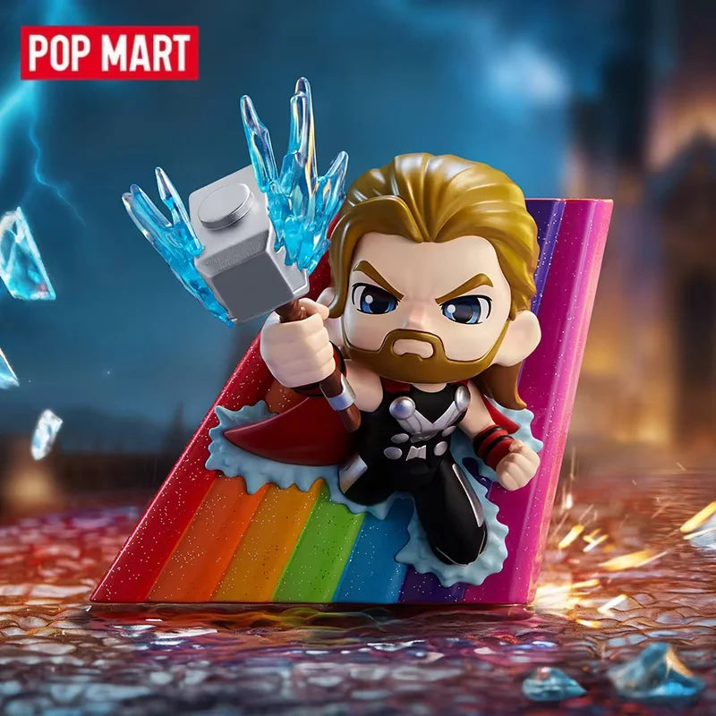 POP MART MARVEL Across The Infinite Series Original Blind Box Surprise Mystery Box Guess Bag Toys Doll Cute Desktop Ornaments