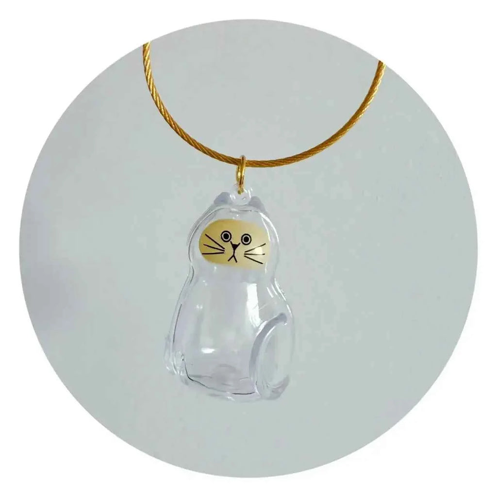 Transparent Dog Hair Storage Pendant Dog Hair Collector Keychain Pet Hair Memorial Bottle for Pet Lovers DIY Memorial Keychain