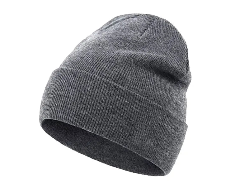 Solid Beanies Hat Women's Knitted Hats For Men Cap Autumn Ski Mask Female Bonnet Skull Skullies Knit Women Winter Beanie Hat Cap