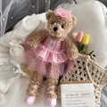 sweet Teddy Bear Stuffed Animal with Ballet dress Plush Toys plush Soft doll toys for kids girl Birthday Christmas gifts