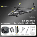 JJRC U9901 RC Helicopter 6CH Brushless Inverted Flight Stunt Remote-Control Helicopter with 6axis Gyro Airplane Model Toy Gift