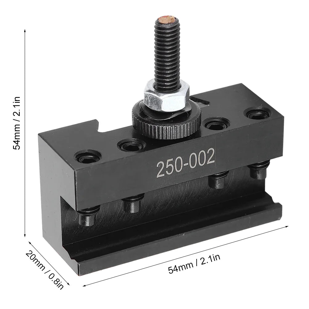 250‑001 Quick Changing Tool Post Quick Changing Tool Post CNC Turning HighCarbon Steel  Lathe Tool Holder Tool Holder