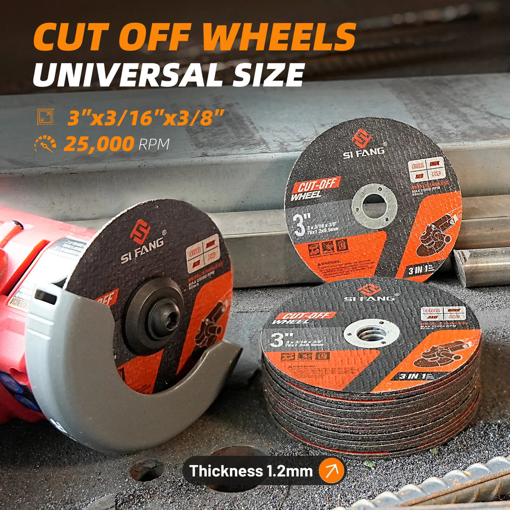 3-50Pcs 75mm Resin Cutting Disc Cut Off Wheel Angle Grinder Disc Slice Fiber Reinforced for Metal Stainless Steel
