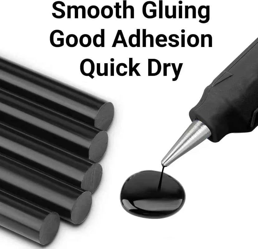 Black Hot Glue Sticks Hot Melt Glue Sticks Dent Repair Tool EVA Colored Hot Melt Adhesive for Car DIY Art Craft General Repairs