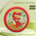 Kids Soft Rubber Frisbee Cartoon Flying Disc Safe Outdoor Sport Toy Parent-Child Game for Boys Girls Beach Backyard Family Play
