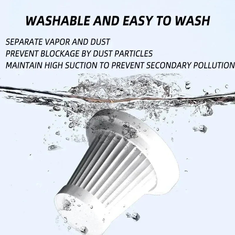 Portable Wireless Car Vacuum Cleaner With HEPA Filter