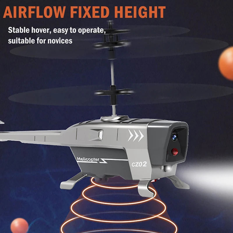 RC Helicopter 2.4Ghz 3.5H Obstacle Avoidance Anti-collision Remote Control Drone Toy Aircraft Kid Plane Indoor Flight Toys Gifts