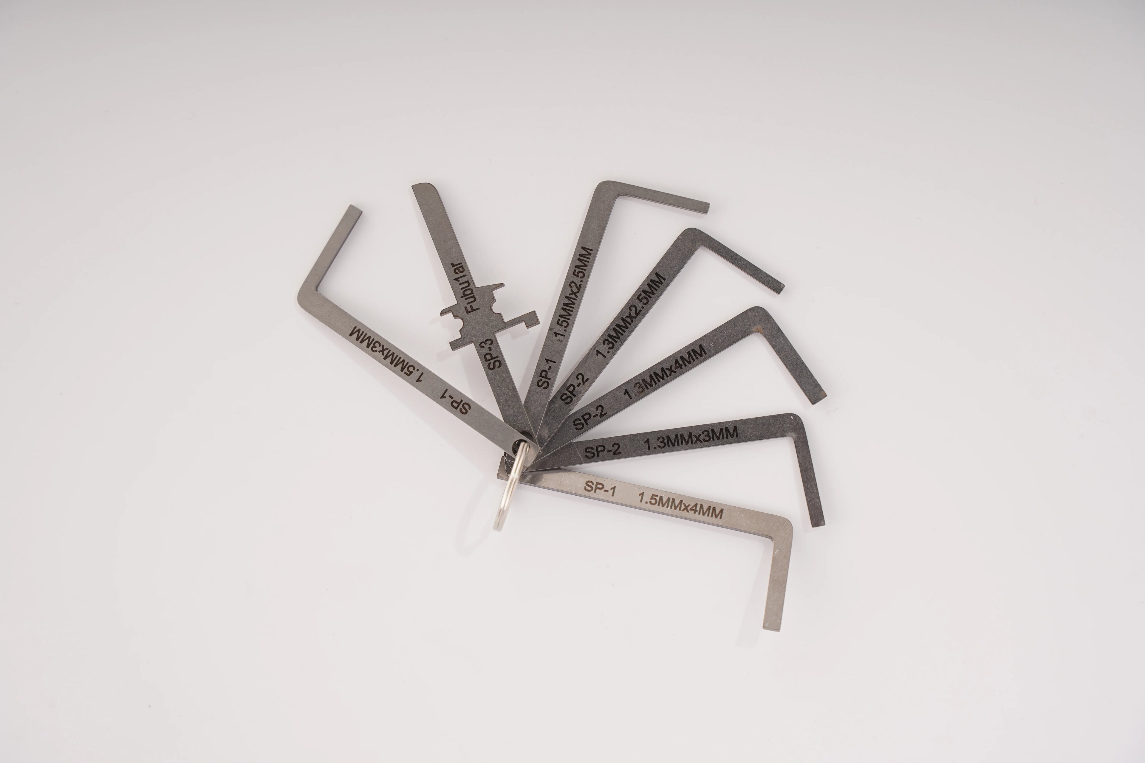 Locksmith Push Rod Tension Wrench Tools for Lock,Comb Lock Tools Portable Pocket Tools