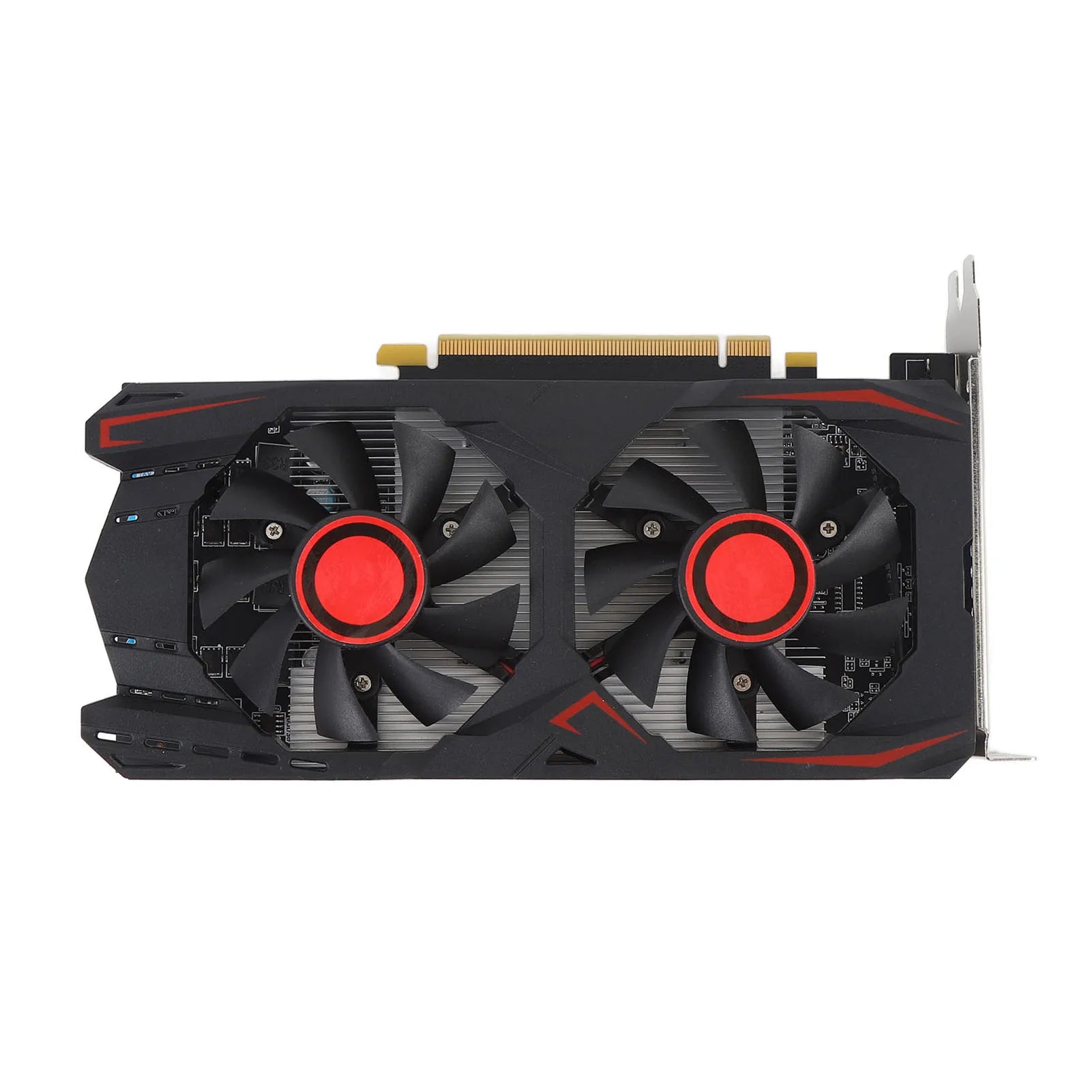 Graphics Card 6GB GDDR5 192BIT Double Fan PCIE 2.0 16X Slot Supports DVI VGA HD Multimedia Interface Gaming Video Card