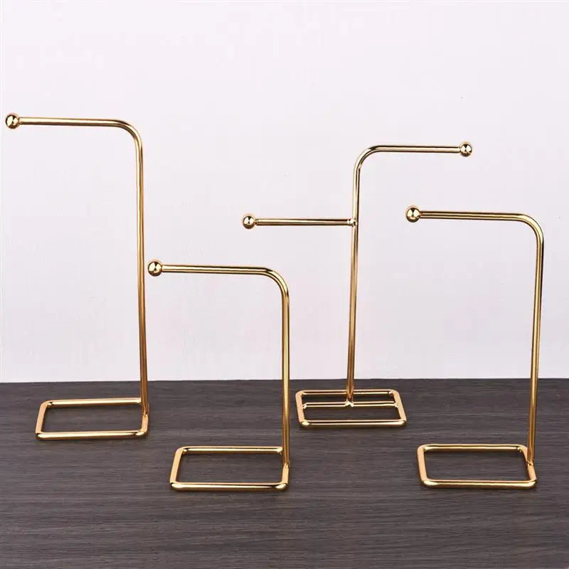 High Quality Jewelry Organizer Shelf Metal Earring Storage Rack DIY Jewelry Organizer Holder Pendants Necklace Display Stand