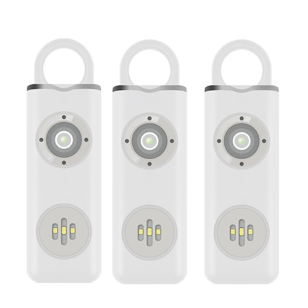 WSDCAM Self Defense Alarm 130dB Anti-wolf Personal alarm for Girl Child Women Loud Panic Alarm Rechargeable Emergency Alarm