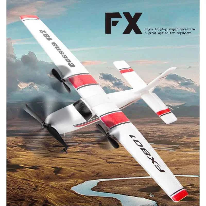 RC Airplane Cessna 182 Fixed Wing RC Foam Airplane Model Airplane Toy Glider