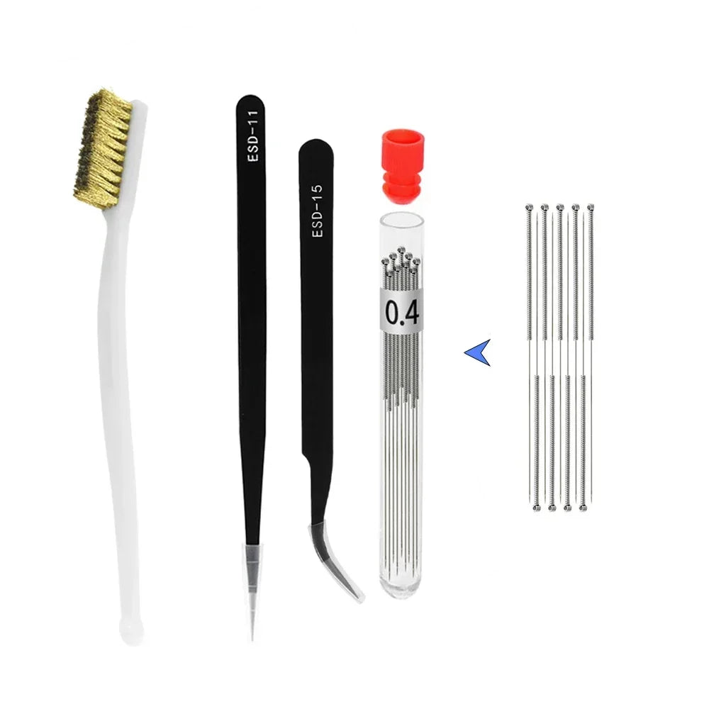 Multiple Models 3D Printer Tool Kit Trimming Knife Scraper Cleaning Needle Tweezers Pliers Deburring Kit DIY 3D Printing Tools